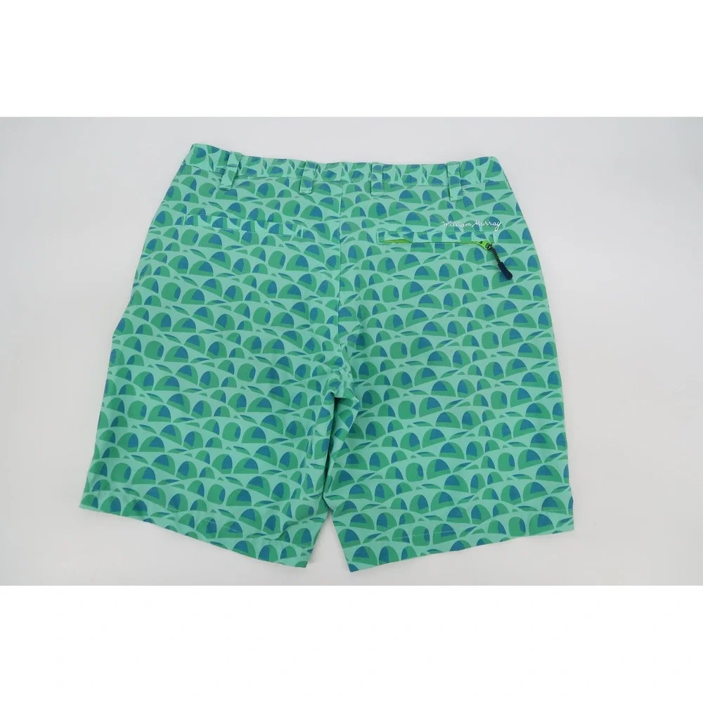 William Murray Water Hazard Golf Shorts Mens 34 Building Bridges Performance